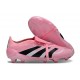 Botas adidas Predator 25 Elite Tongue FG Rosa Negro