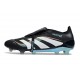 Botas adidas Predator 25 Elite Tongue FG Negro Blanco Azul
