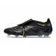 Botas adidas Predator 25 Elite Tongue FG Negro Carbón Limón Lúcido