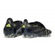 Botas adidas Predator 25 Elite Tongue FG Negro Carbón Limón Lúcido
