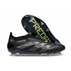 adidas Predator Elite Sin Cordones FG Negro Amarillo