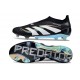 adidas Predator Elite Sin Cordones FG Negro Blanco Azul