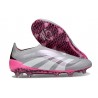 adidas Predator Elite Sin Cordones FG Gris Rosa Blanco