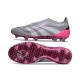 adidas Predator Elite Sin Cordones FG Gris Rosa Blanco