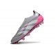 adidas Predator Elite Sin Cordones FG Gris Rosa Blanco