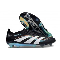 Bota de Futbol adidas Predator Elite FG Negro Blanco Azul