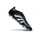 Bota de Futbol adidas Predator Elite FG Negro Blanco Azul