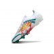 Botas Adidas F50 Elite FG Blanco Verde Dorada