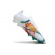 Botas Adidas F50 Elite FG Blanco Verde Dorada