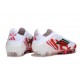 Botas Adidas F50 Elite FG Blanco Rojo Verde