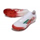 Botas Adidas F50 Elite FG Blanco Rojo Verde