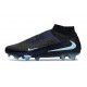 Bota Nike Phantom 6 Df Elite Fg Negro Azul