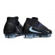 Bota Nike Phantom 6 Df Elite Fg Negro Azul