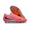 Zapatillas de Fútbol Nike Phantom 6 Low Elite FG Rosa Negro