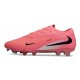 Zapatillas de Fútbol Nike Phantom 6 Low Elite FG Rosa Negro