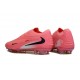 Zapatillas de Fútbol Nike Phantom 6 Low Elite FG Rosa Negro
