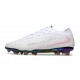 Zapatillas de Fútbol Nike Phantom 6 Low Elite FG Blanco Rosa