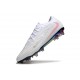 Zapatillas de Fútbol Nike Phantom 6 Low Elite FG Blanco Rosa