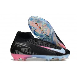 Botines de Fútbol Nike Mercurial Superfly 10 Elite FG Negro Azul Rosa