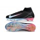 Botines de Fútbol Nike Mercurial Superfly 10 Elite FG Negro Azul Rosa