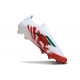 Zapatillas Adidas F50 Elite Laceless FG Blanco Rojo Verde