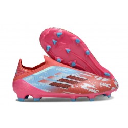Zapatillas Adidas F50 Elite Laceless FG Rojo Azul