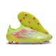 Zapatillas Adidas F50 Elite Laceless FG Amarillo Rojo