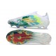 Zapatillas Adidas F50 Elite Laceless FG Blanco Verde Dorado