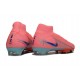 Botines de Fútbol Nike Mercurial Superfly 10 Elite FG Rosa Azul