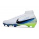Botines de Fútbol Nike Mercurial Superfly 10 Elite FG Blanco Azul Negro