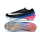 Botines Nike Mercurial Vapor XVI Elite FG Negro Blanco Azul Rosa