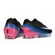 Botines Nike Mercurial Vapor XVI Elite FG Negro Blanco Azul Rosa