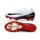 Botines Nike Mercurial Vapor XVI Elite FG Blanco Negro Rojo