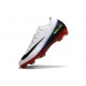 Botines Nike Mercurial Vapor XVI Elite FG Blanco Negro Rojo