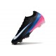 Botines Nike Mercurial Vapor XVI Elite FG Negro Blanco Rosa