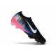 Botines Nike Mercurial Vapor XVI Elite FG Negro Blanco Rosa