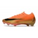 Botines Nike Mercurial Vapor XVI Elite FG Naranja Dorada Negro