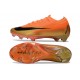 Botines Nike Mercurial Vapor XVI Elite FG Naranja Dorada Negro