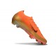 Botines Nike Mercurial Vapor XVI Elite FG Naranja Dorada Negro