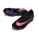 Botines Nike Mercurial Vapor XVI Elite FG Negro Rosa
