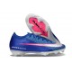 Nike Zapatillas Mercurial Vapor 16 Elite FG Azul Plateada Rosa