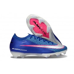 Nike Zapatillas Mercurial Vapor 16 Elite FG Azul Plateada Rosa