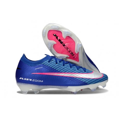 Nike Zapatillas Mercurial Vapor 16 Elite FG Azul Plateada Rosa