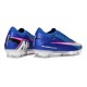 Nike Zapatillas Mercurial Vapor 16 Elite FG Azul Plateada Rosa