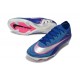 Nike Zapatillas Mercurial Vapor 16 Elite FG Azul Plateada Rosa