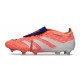 Botas adidas Predator 25 Elite Tongue FG Naranja Blanco