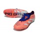 Botas adidas Predator 25 Elite Tongue FG Naranja Blanco