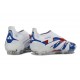 adidas Predator Elite Sin Cordones FG Blanco Azul Rojo