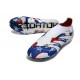 adidas Predator Elite Sin Cordones FG Blanco Azul Rojo
