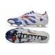 Bota de Futbol adidas Predator Elite FG Blanco Azul Rojo